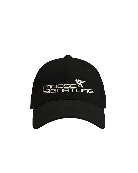 Black Moose Signature Logo Hat