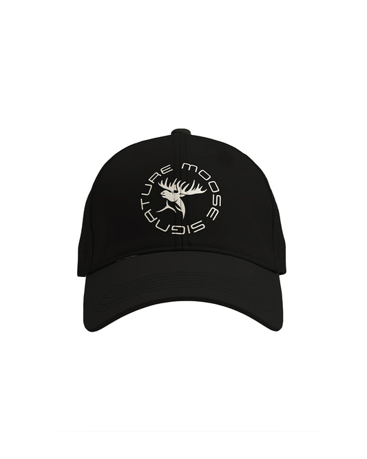 Black Moose Signature Logo Hat