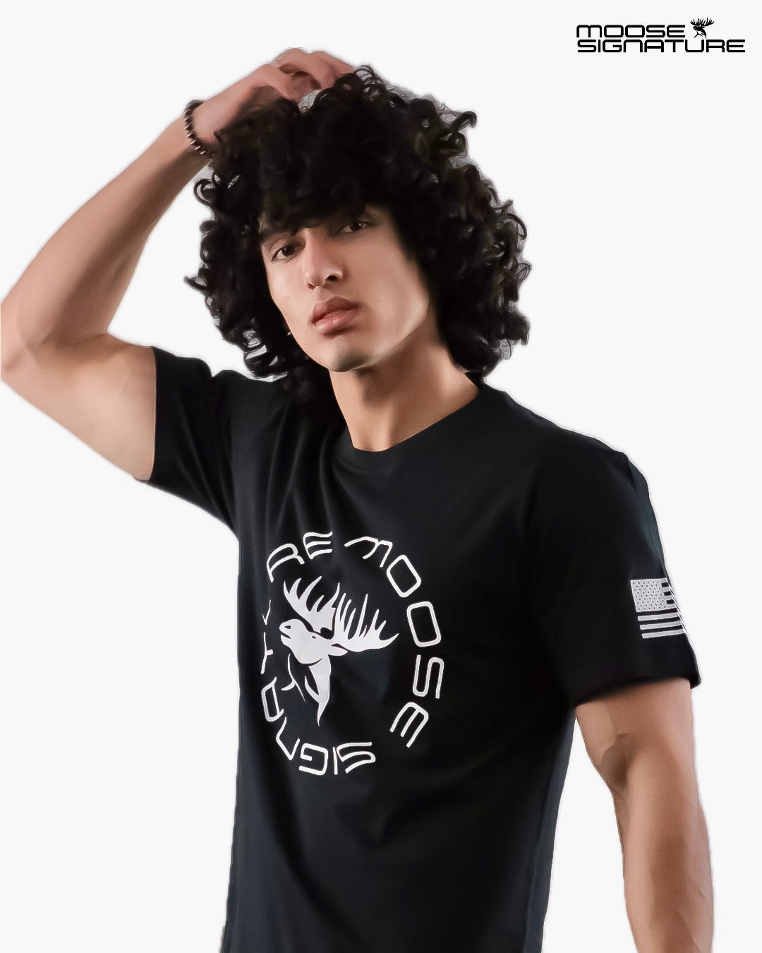 Black Moose Signature T Shirt