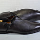 Handmade Black Color Genuine Leather Stylish Loafers Pumps Shoes For Men's