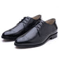 Handmade Black Color Original Calf Leather Brogue Toe Stylish Oxfords Derby Shoes For Men's