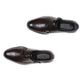 Handmade Chocolate Brown Color Genuine Calf Leather Stylish Monk Straps Oxfords Shoes For Men's