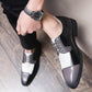 Handmade Multi Color Original Calf Leather Stylish Cap Toe Lace Up Shoes For Men's