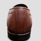 Handmade Brown Color Genuine Leather Stylish Slip-On Tasseled Loafers Pumps Shoes For Men's