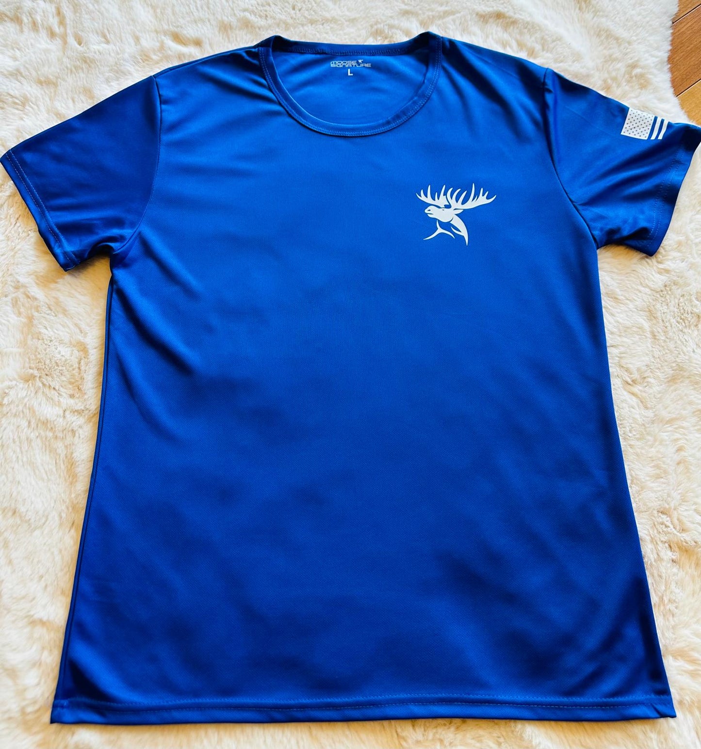 Blue MOOSE SIGNATURE SHIRTS